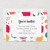 Rosh Hashanah uitnodiging (Voorkant)