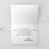 Rosh Hashanah Vakantie Kaart Joods Zoet Nieuwjaar (Binnen)