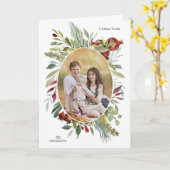 ROSH HASHANAH WATERVERF GEBLADERTE FOTO GROET KAART (Gele Bloem)