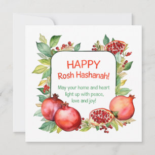 Rosh Hashanah-wenskaart Feestdagenkaart