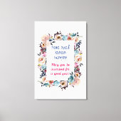 Rosh HaShanah wil een goed jaar Canvas Afdruk (Voorkant)