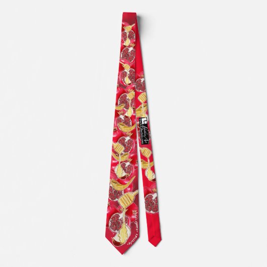 Rosh Hashannah - Een gelukkig, mooi nieuwjaar Stropdas (Voorkant)