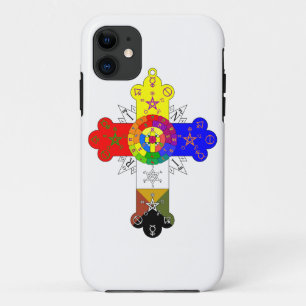 Rosicrucian Roos Cross Lamen iPhone Case