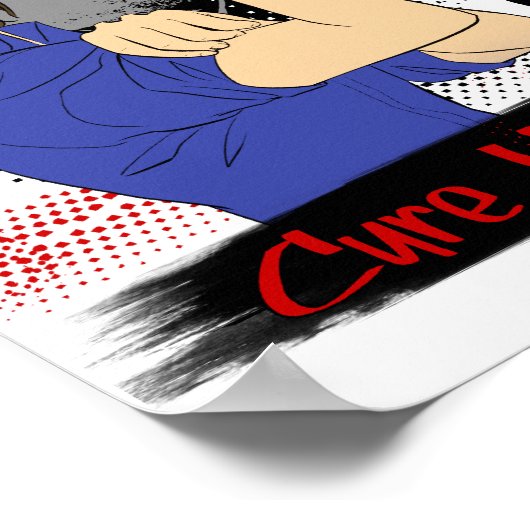 Rosie Anime WCDI Hartziekte Poster (Hoek)