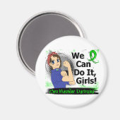 Rosie Anime WCDI spierdystrofie Magneet (Voorkant / Achterkant)