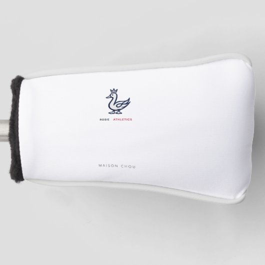 Rosie Athletics - Golf Hoofd Hoes Golfheadcover (Voorkant)