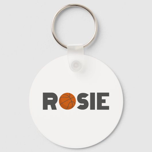 Rosie Basketball Sleutelhanger (Voorkant)