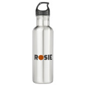 Rosie Basketball Waterfles (Voorkant)