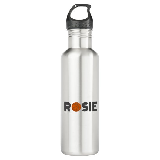 Rosie Basketball Waterfles (Voorkant)