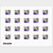 Rosie Blijf kalm ALS Ronde Sticker (Vel)