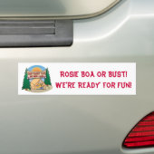 Rosie Boa Bumer Sticker (Op auto)