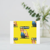 rosie briefkaart (Staand voorkant)