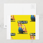 rosie briefkaart (Voorkant / Achterkant)