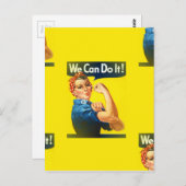 rosie briefkaart (Voorkant / Achterkant)