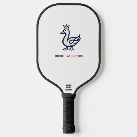 Rosie & Company Global Pickelball Paddle (Voorkant)