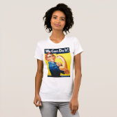 Rosie de bovenkant van de rivetertank t-shirt (Voorkant volledig)