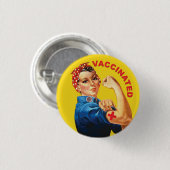 Rosie de gevaccineerde Button (Voorkant /achterkant)