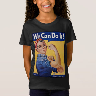 Rosie de Klinker: Sterke Vrouwen Vrouwelijke Empow T-shirt