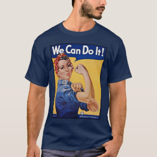 Rosie de Klinker: Sterke Vrouwen Vrouwelijke Empow T-shirt