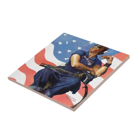 Rosie de Klinkhamer Tegeltje (Zijkant)