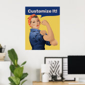 Rosie de Klinknagel Poster (Thuiskantoor)