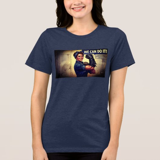 Rosie de Kruiper Tri-Blend Shirt (Voorkant)