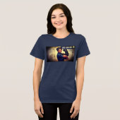 Rosie de Kruiper Tri-Blend Shirt (Voorkant volledig)