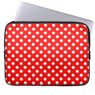 Rosie de Mode van de Riveter stijl Retro Polka Dot Laptop Sleeve
