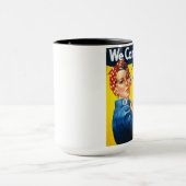 Rosie de Mok van de riveter Coffee (Midden)