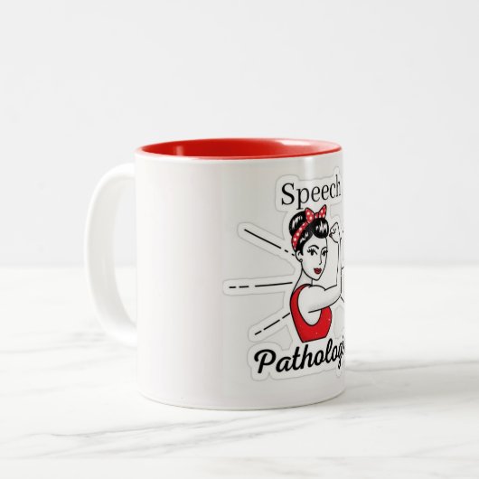 rosie de patholoog koffie - mok (Voorkant links)
