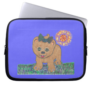 Rosie De pommerse puppy in Pommeren Laptop Sleeve