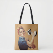 Rosie de Power Lifter Tote Bag (Voorkant)