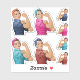 Rosie de Reeks van de Sticker Riveter
