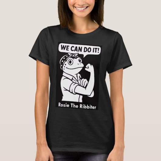 Rosie de Ribbiter T-shirt (Voorkant)