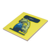 Rosie de Ribbiter Tegeltje (Zijkant)