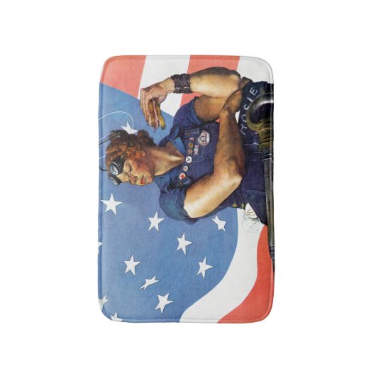 Rosie de Riveter Badmat (Voorkant Verticaal)