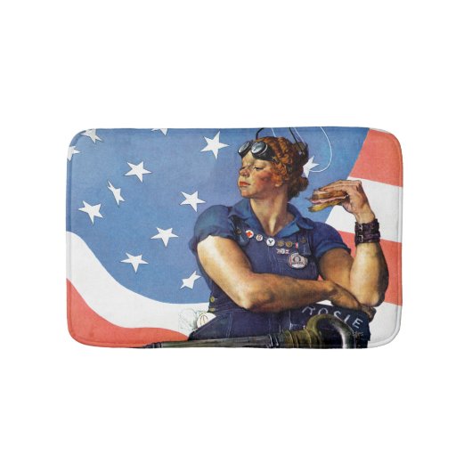 Rosie de Riveter Badmat (Voorkant)