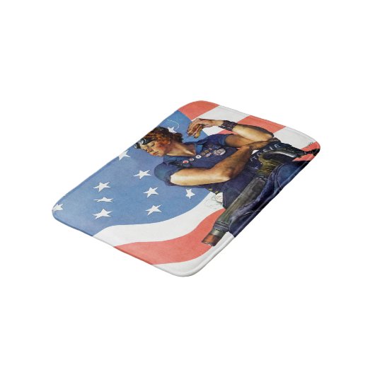 Rosie de Riveter Badmat (Gekanteld)