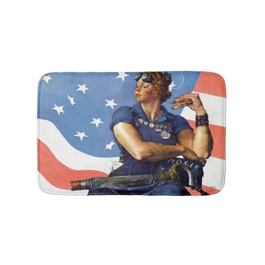 Rosie de Riveter Badmat (Voorkant)