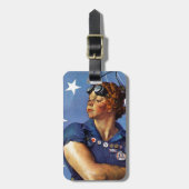 "Rosie de Riveter" Bagagelabel (Voorkant verticaal)