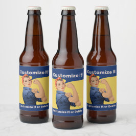 Rosie de Riveter Bier Etiket