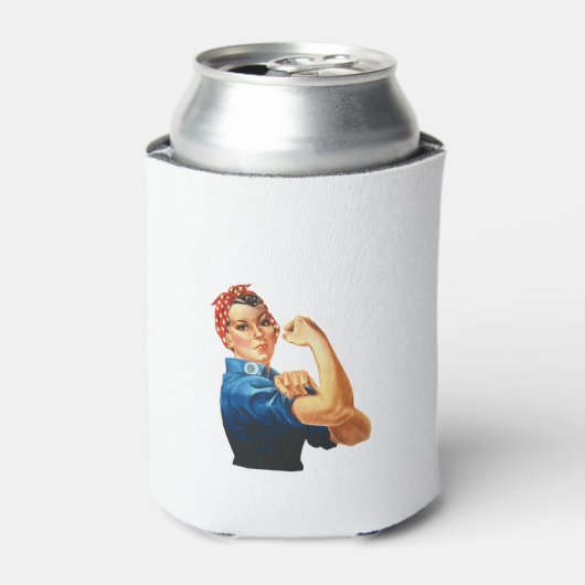 Rosie de Riveter Blikjeskoeler (Blikje Voorkant)