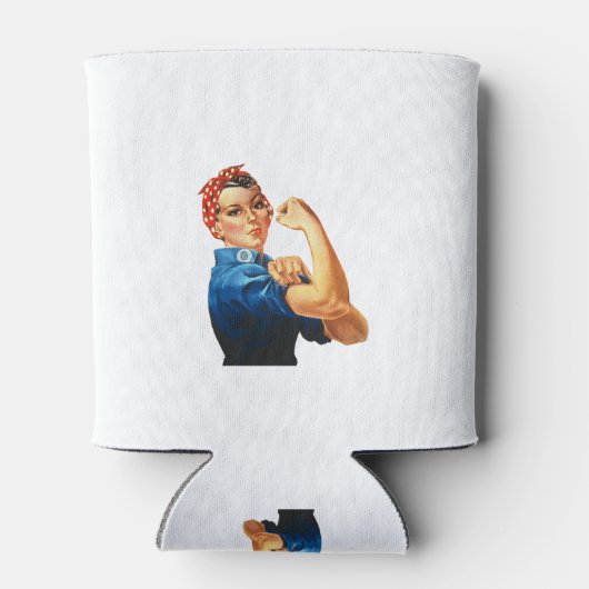 Rosie de Riveter Blikjeskoeler (Achterkant)