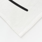 Rosie de Riveter Breast Cancer Bewustheid Fleece Deken (Hoek)