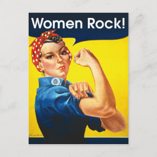 Rosie de Riveter ~ Briefkaart