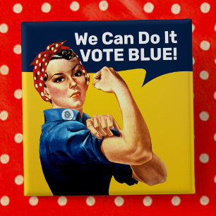 Rosie de Riveter   BUTTON   Personaliseren