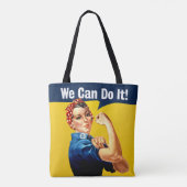 Rosie de Riveter | CANVAS TAS (Achterkant)