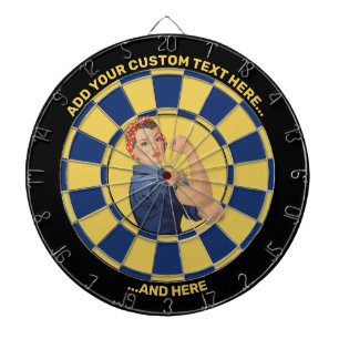Rosie de Riveter Dartbord