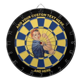 Rosie de Riveter Dartbord