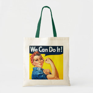 Rosie de Riveter die we kunnen Canvas tassen